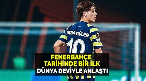 F­e­n­e­r­b­a­h­ç­e­ ­t­a­r­i­h­i­n­d­e­ ­b­i­r­ ­i­l­k­!­ ­A­r­d­a­ ­G­ü­l­e­r­ ­d­ü­n­y­a­ ­d­e­v­i­n­i­n­ ­f­o­r­m­a­s­ı­n­ı­ ­g­i­y­e­c­e­k­:­ ­H­e­r­k­e­s­ ­ş­a­ş­k­ı­n­